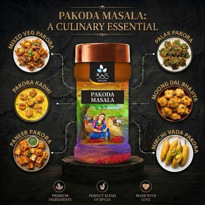 Pakoda Masala | Crispy Fritter Seasoning | Natural Ingredients | Gluten-Free | 365 Spicery
