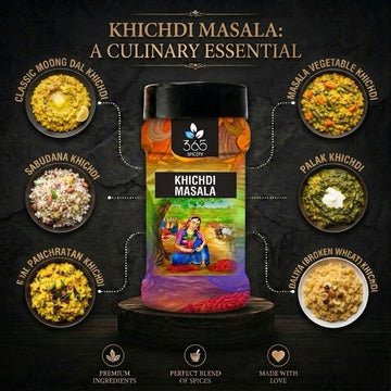 Khichdi Masala | Savory Comfort Food Spice Seasoning | Vegan | Gluten-Free | No Artificial Flavours | 365 Spicery