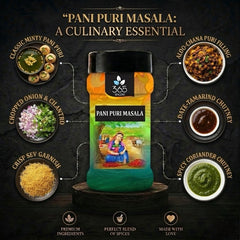 Pani Puri Masala | Classic Tangy Street Food Water Blend | Vegan | Gluten-Free | No Artificial Colours | 365 Spicery