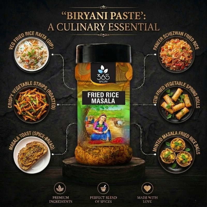 Awadhi Biryani Masala | Royal Lucknowi Spice Blend | Premium Quality | No Artificial Colours | 365 Spicery