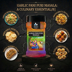 Garlic Pani Puri Masala | Pungent Street Style Water Blend | Natural Ingredients | Gluten-Free | No MSG | 365 Spicery
