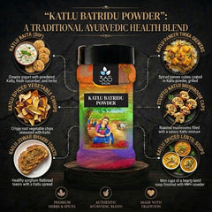 Katlu Batrisu Powder | Traditional Ayurvedic Post-Natal Spice Mix | Natural Ingredients | Premium Quality | 365 Spicery