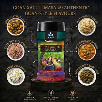 Goan Xacuti Masala | Rich Coconut Based Curry Spice | Vegan | Premium Quality | 365 Spicery