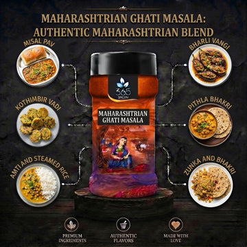 Maharashtrian Ghati Masala | Traditional Rustic Spice Mix | Vegan | Natural Ingredients | 365 Spicery