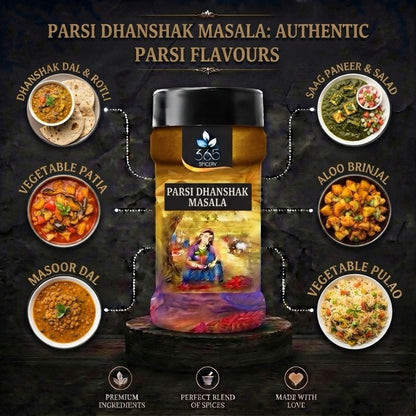Parsi Dhanshak Masala | Traditional Aromatic Lentil Spice | Natural Ingredients | 365 Spicery