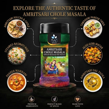 Amritsari Chole Masala | Authentic Punjabi Curry Spice | Vegan | No Artificial Flavours | 365 Spicery