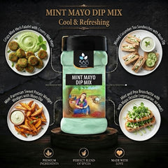 MINT MAYO DIP MIX | Refreshing Herb Seasoning | Natural Ingredients | Gluten-Free | Ideal for Platters | 365 Spicery