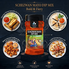 SCHEZWAN MAYO DIP MIX | Bold Indo-Chinese Spice | No Artificial Colours | Vegan | Perfect for Dips | 365 Spicery