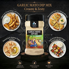 GARLIC MAYO DIP MIX | Aromatic Savoury Blend | No MSG | Natural Ingredients | Premium Quality | 365 Spicery