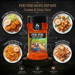 PERI PERI MAYO DIP MIX | Hot African Chilli Blend | No MSG | Gluten-Free | Bold Snack Pairing | 365 Spicery