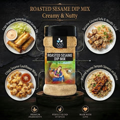 ROASTED SESAME DIP MIX | Nutty Toasted Flavour | Natural Ingredients | No MSG | Premium Quality | 365 Spicery
