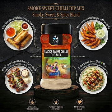 SMOKE SWEET CHILLI DIP MIX | Bold Smoky Seasoning | No Artificial Colours | Vegan | Gourmet Spreads | 365 Spicery