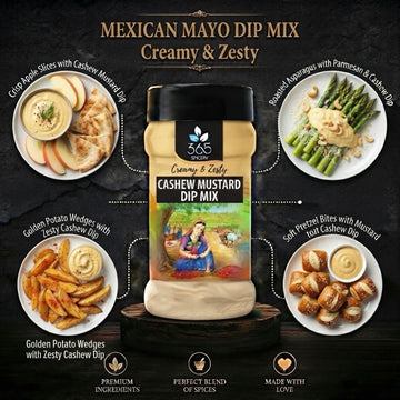 MEXICAN MAYO DIP MIX | Authentic Zesty Seasoning | Vegan | No Artificial Flavours | Perfect for Nachos | 365 Spicery