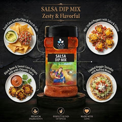 SALSA DIP MIX | Tangy Tomato & Spice Blend | Natural Ingredients | Gluten-Free | Authentic Taste | 365 Spicery