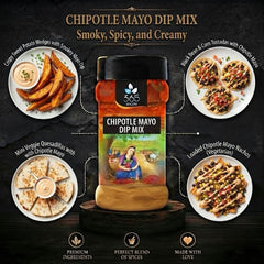 CHIPOTLE MAYO DIP MIX | Spicy Smoked Chilli Seasoning | No MSG | Gluten-Free | Perfect for Snacks | 365 Spicery