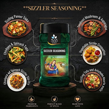 Sizzler Seasoning | Professional Grill & Roast Blend | Natural Ingredients | No MSG | 365 Spicery