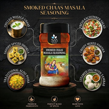 Smoked Chaas Masala | Tangy Buttermilk Spice Blend | Natural Ingredients | Vegan | 365 Spicery