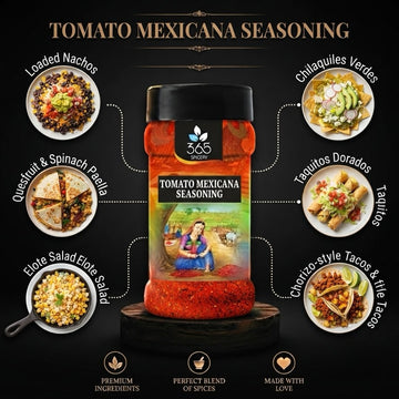 TOMATO MEXICANA SEASONING | Tangy Salsa Style Spice | No Artificial Flavours | 365 Spicery