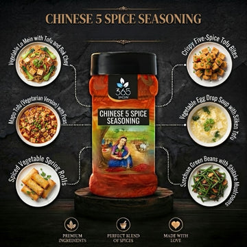 Chinese 5 Spice Seasoning | Classic Aromatic Blend | Gluten-Free | No MSG | Made in India | 365 Spicery
