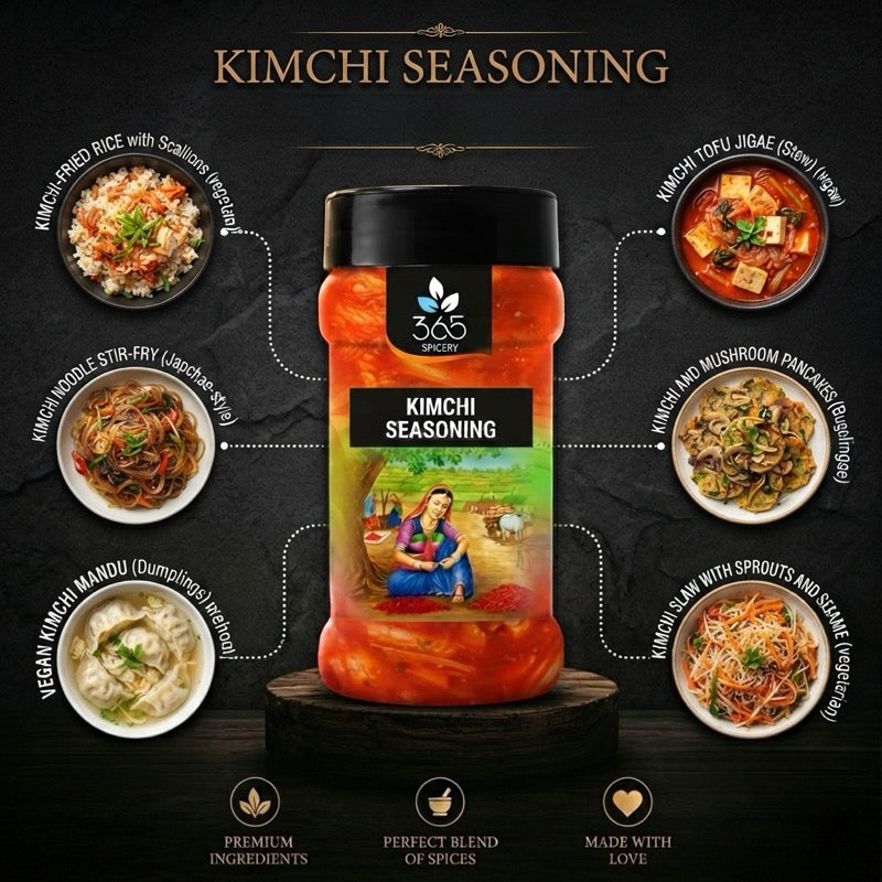 Kimchi Seasoning | Tangy Fermented Flavor Profile | Vegan | Natural Ingredients | 365 Spicery
