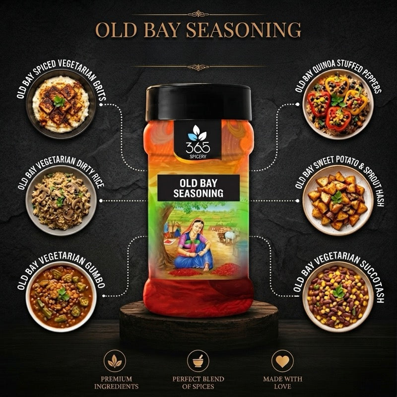 Old Bay Seasoning | Classic Seafood Style Blend | Natural Ingredients | 365 Spicery