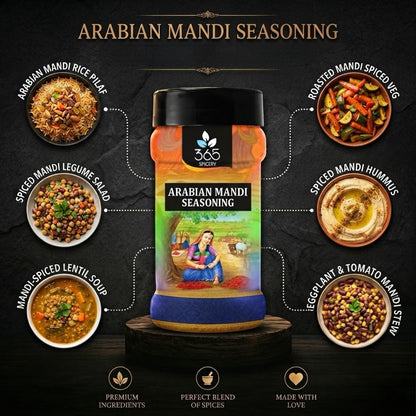 Arabian Mandi Seasoning | Exotic Aromatic Blend | Premium Quality | 365 Spicery