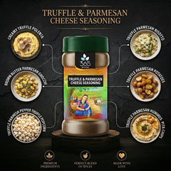 TRUFFLE & PARMESAN CHEESE SEASONING | Gourmet Umami Blend | No MSG | 365 Spicery