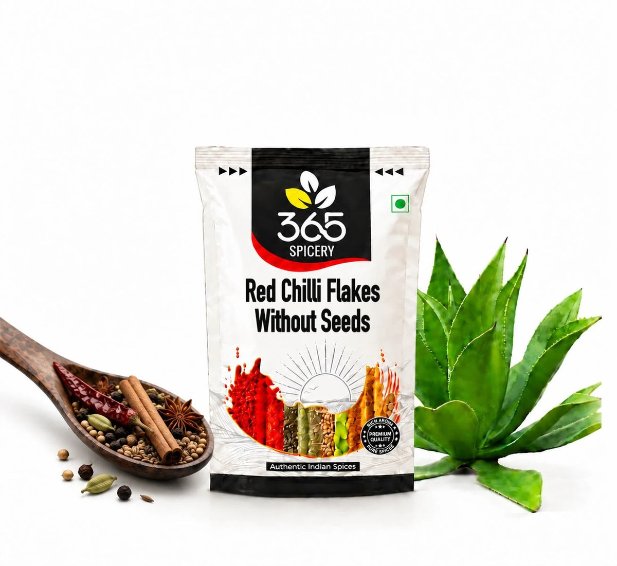 RED CHILLI FLAKES WITHOUT SEEDS