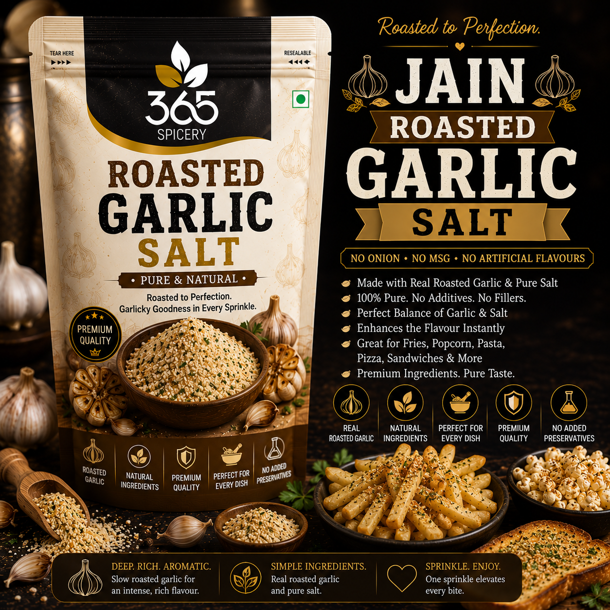 Roasted Garlic Salt