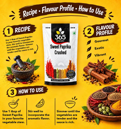 Sweet Paprika Crushed