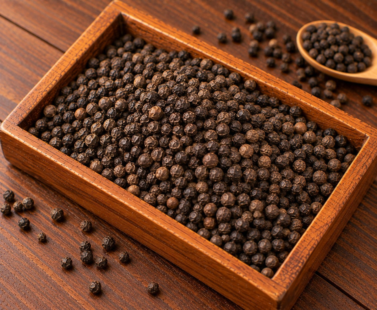 Black Peppercorns | Premium Kali Mirch | Natural Ingredients | No MSG | Essential Spice for Masala | 365 Spicery