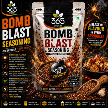 Bomb Blast Seasoning | Explosive Spicy Fusion Mix | No Artificial Flavours | Vegan | 365 Spicery