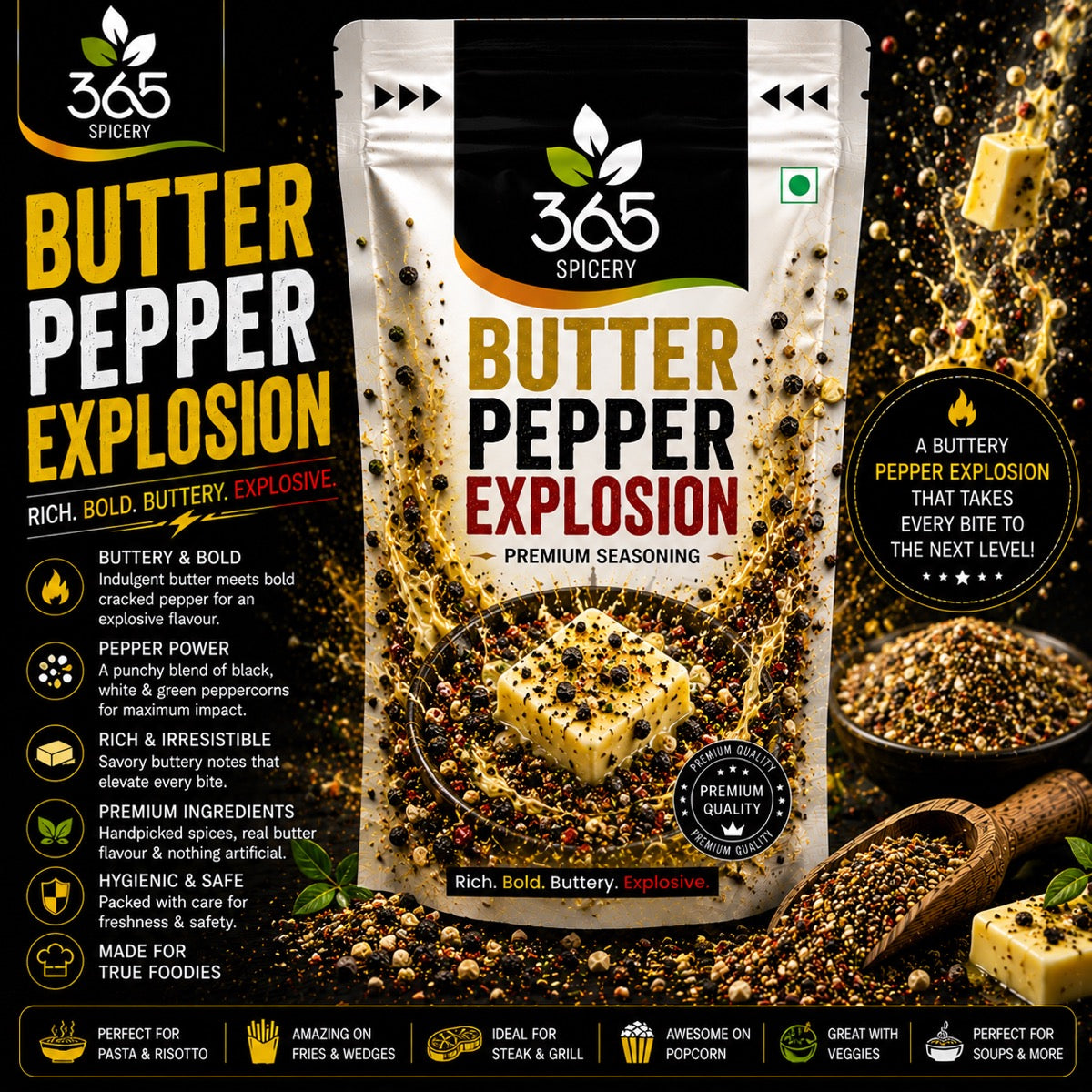 Butter Pepper Explosion