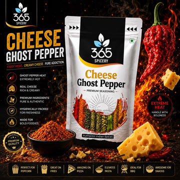 Cheese Ghost Pepper | Bold Gourmet Spice Blend | Natural Ingredients | Gluten-Free | No MSG | 365 Spicery
