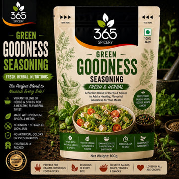 Green Goodness Seasoning | Fresh Herb & Vegetable Blend | Vegan | No Artificial Flavours | 365 Spicery