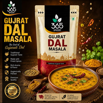 Gujarati Dal Masala | Authentic Sweet & Savory Lentil Blend | Natural Ingredients | 365 Spicery