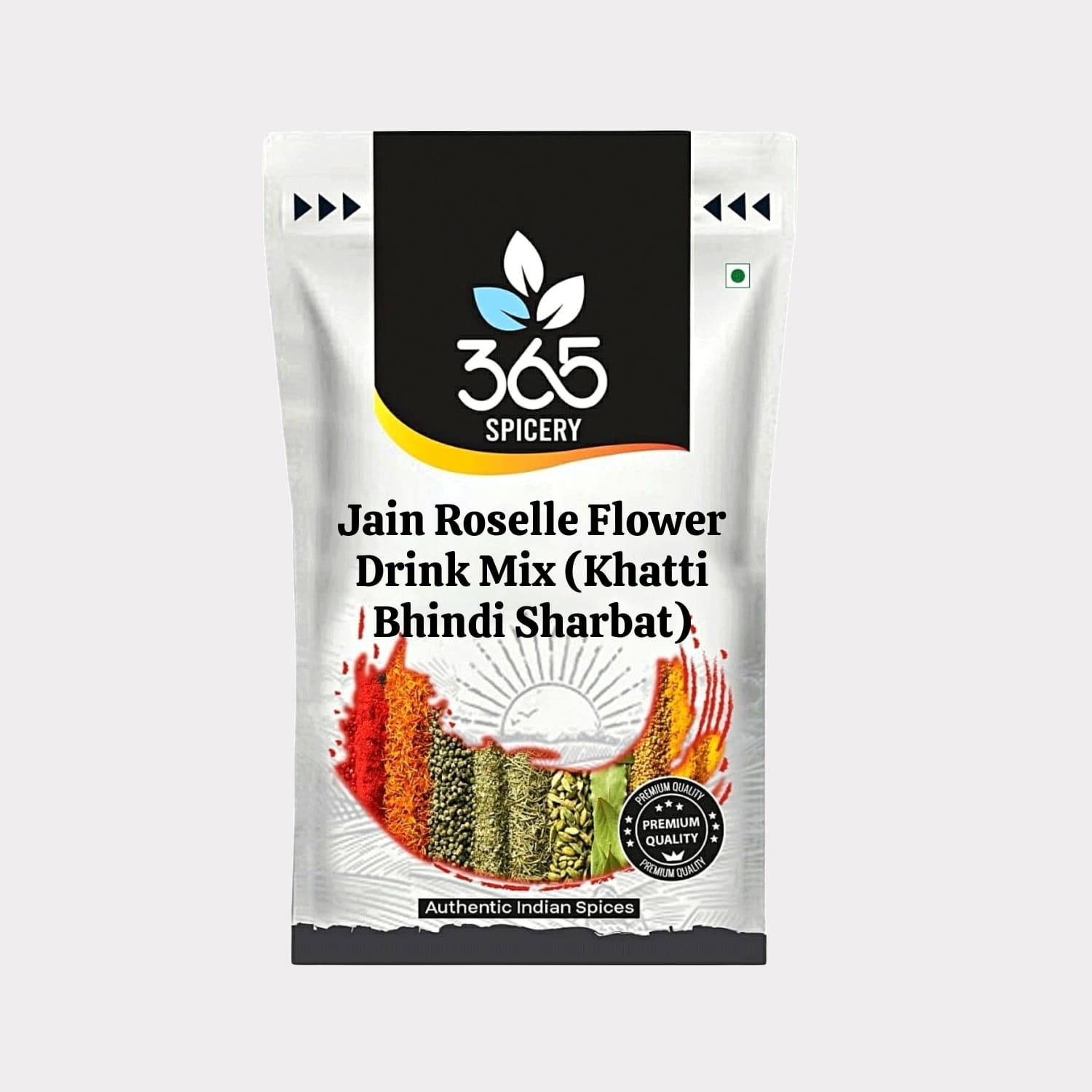 Jain Roselle Flower Drink Mix (Khatti Bhindi Sharbat)