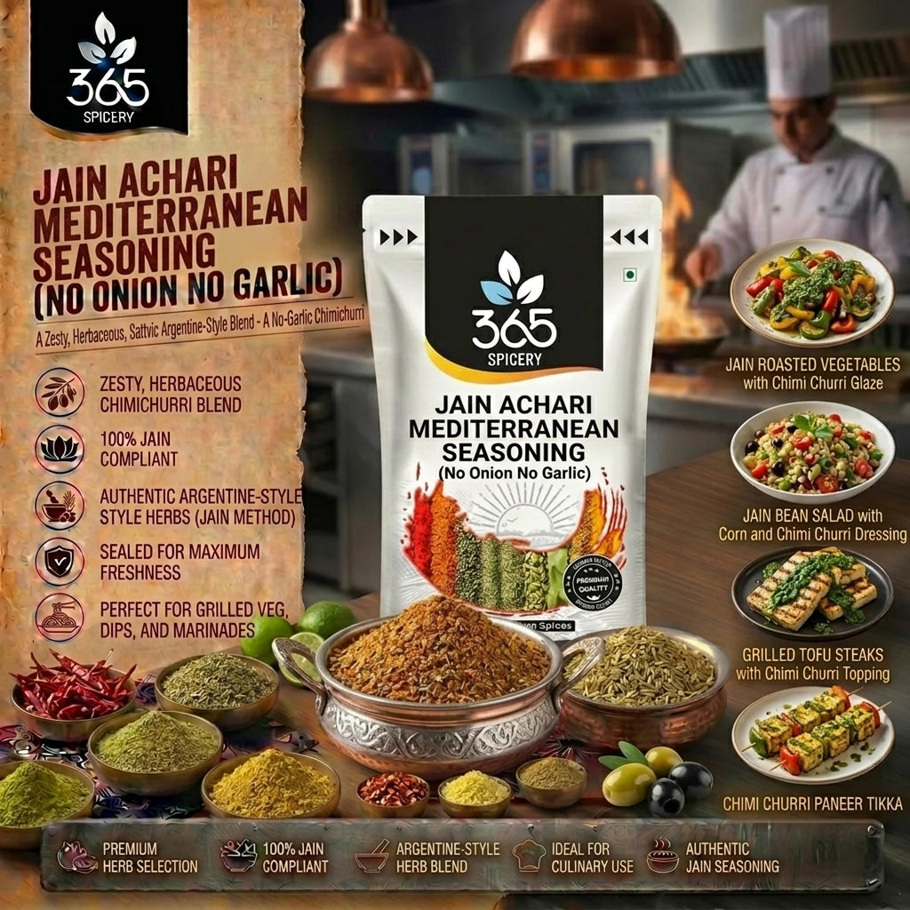 Jain Achari Mediterranean Seasoning (No Onion No Garlic)