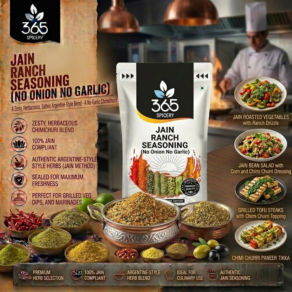 Jain Ranch Seasoning (No Onion No Garlic)