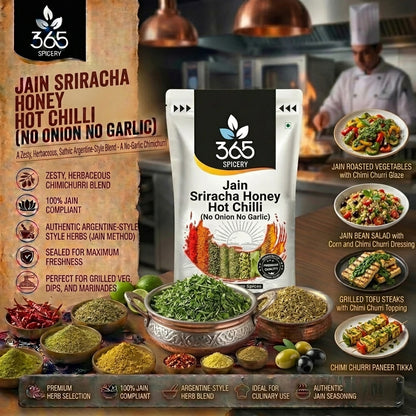 Jain Sriracha Honey Hot Chilli Seasoning (No Onion No Garlic)