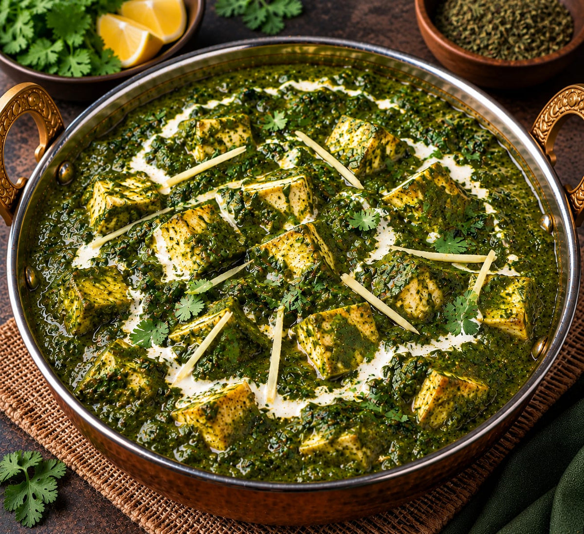 Jain Palak Paneer Mix | No Onion No Garlic | Jain-Friendly | Natural Ingredients | No MSG Added | 365 Spicery