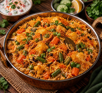 Jain Veg Biryani Mix | No Onion No Garlic | Jain-Friendly | Aromatic Rice Spice Blend | Pure | 365 Spicery