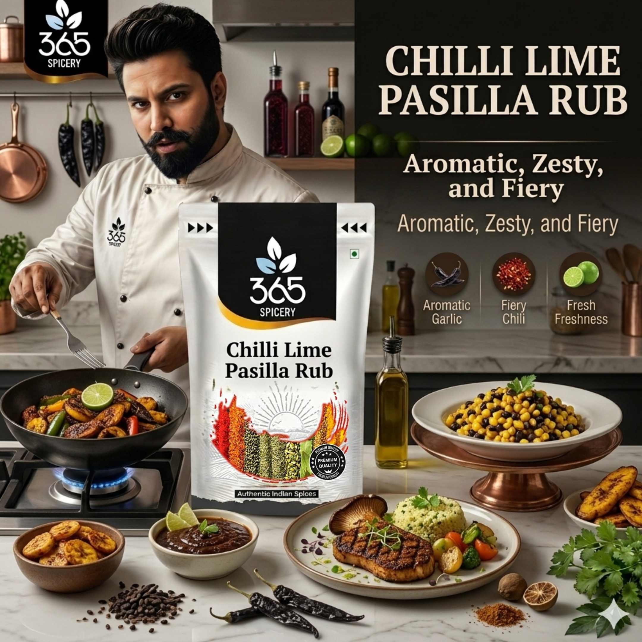 CHILLI LIME PASILLA RUB