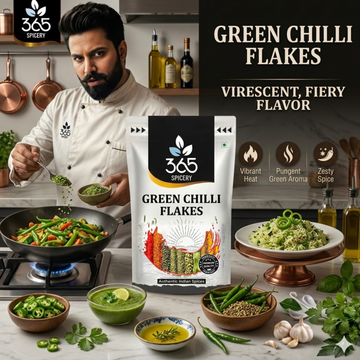 GREEN CHILLI FLAKES