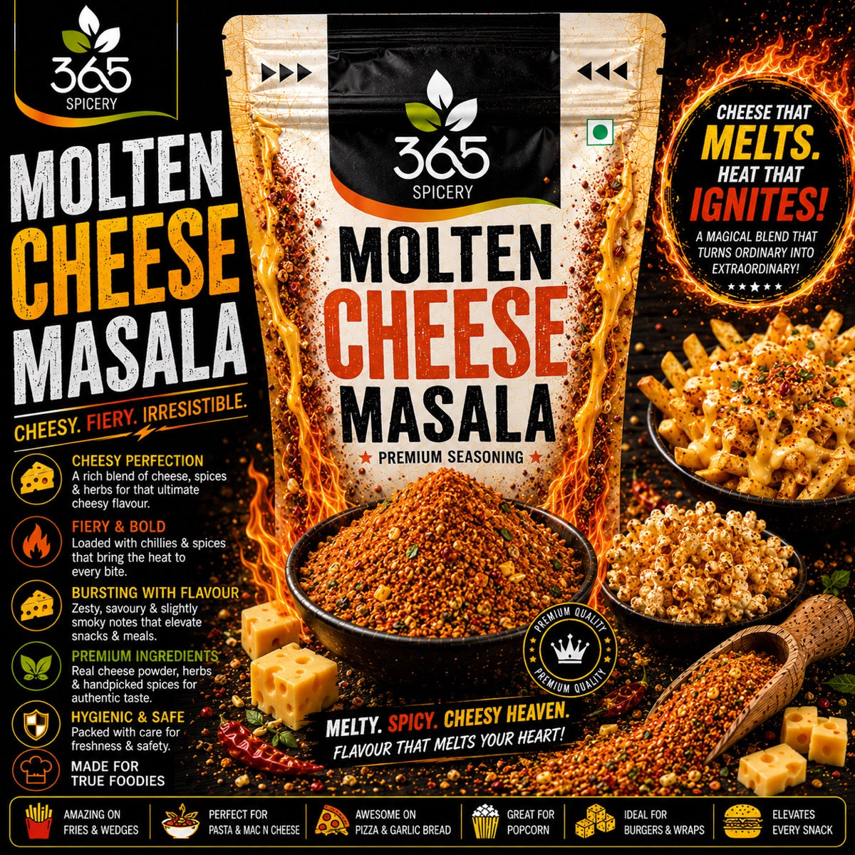 Molten Cheese Masala