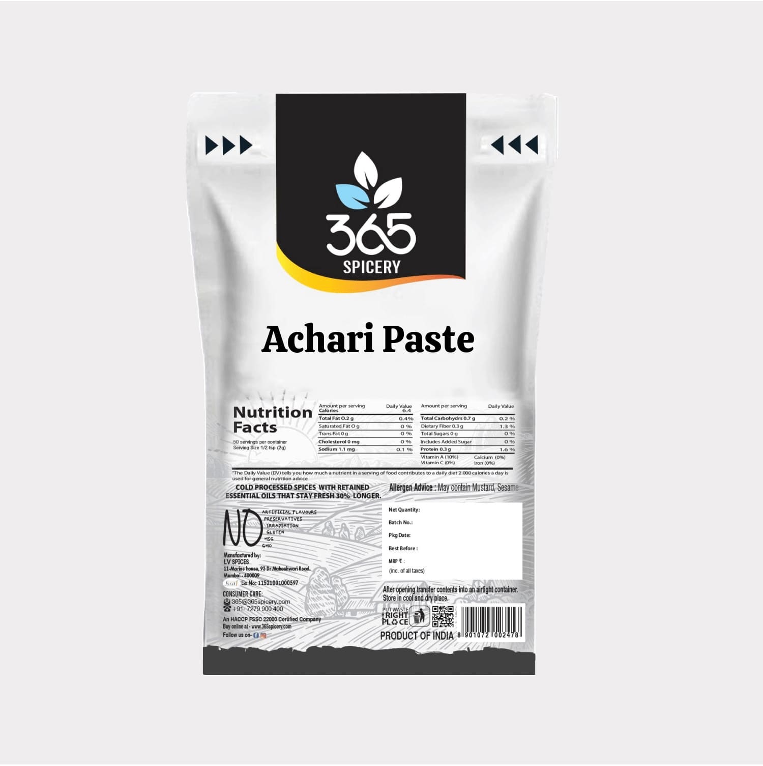 Achari Paste