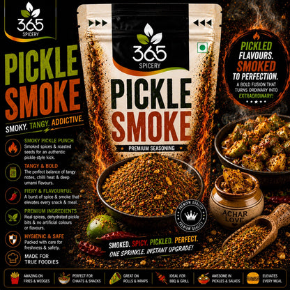 Pickle Smoke | Traditional Fusion Spice Mix | Natural Ingredients | Vegan | No MSG | 365 Spicery