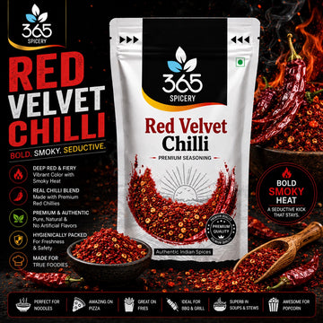 Red Velvet Chilli | Unique Spicy Fusion Blend | Vegan | No Artificial Flavours | Premium | 365 Spicery