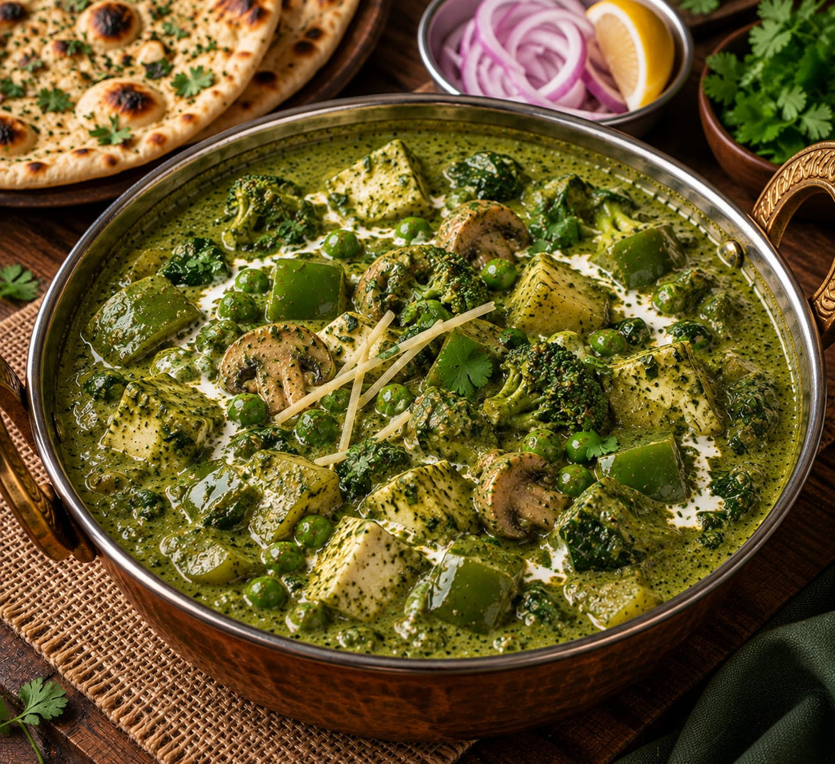 Green Gravy Masala mix | Fresh Herb-Based Curry Blend | Natural Ingredients | No MSG | Made in India | 365 Spicery