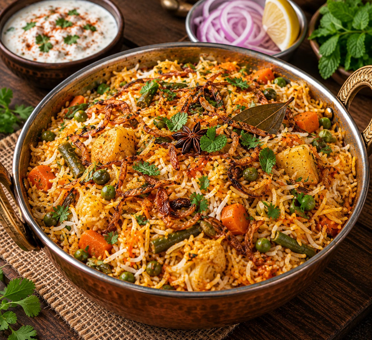 Veg Biryani Mix | Aromatic Basmati Rice Spice Blend | Vegan | Natural Ingredients | No MSG | 365 Spicery